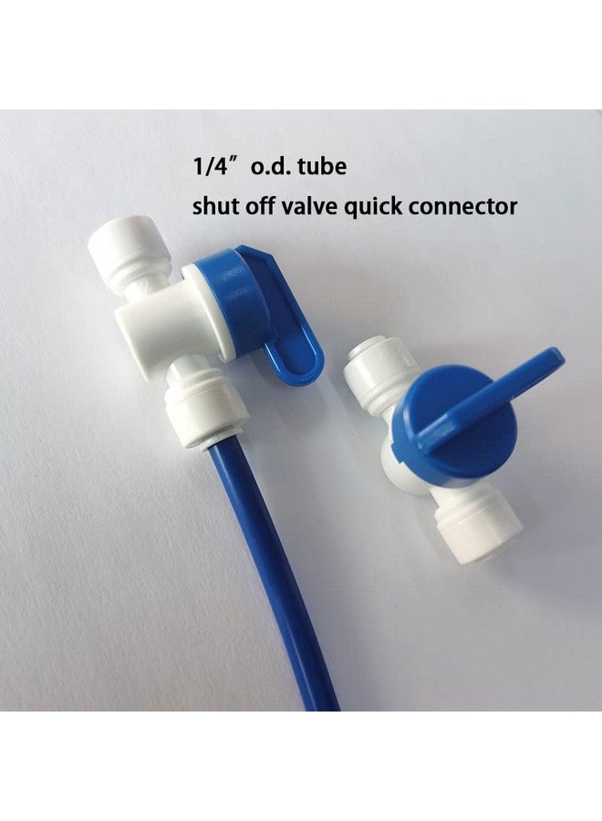 Malida 1/4 inch O.D. Length 32.8ft(10 meters) RO Water Tubing, Hose Pipe for RO Water purifiers System,+ 1/4 O.D quick connector 10pcs - Image 2