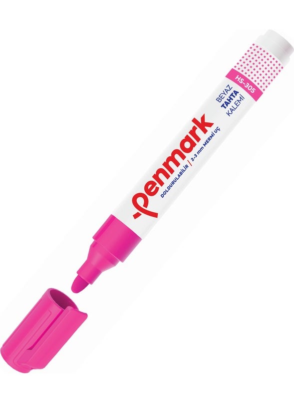 PENMARK HS-305-05 Whiteboard Marker Pink 