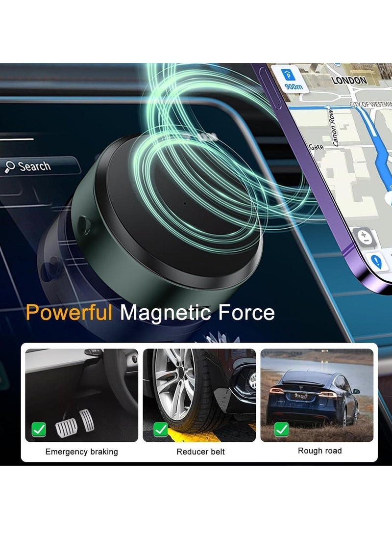Suction Magnetic Phone Holder for Car with Vacuum Suction Mount - Image 2