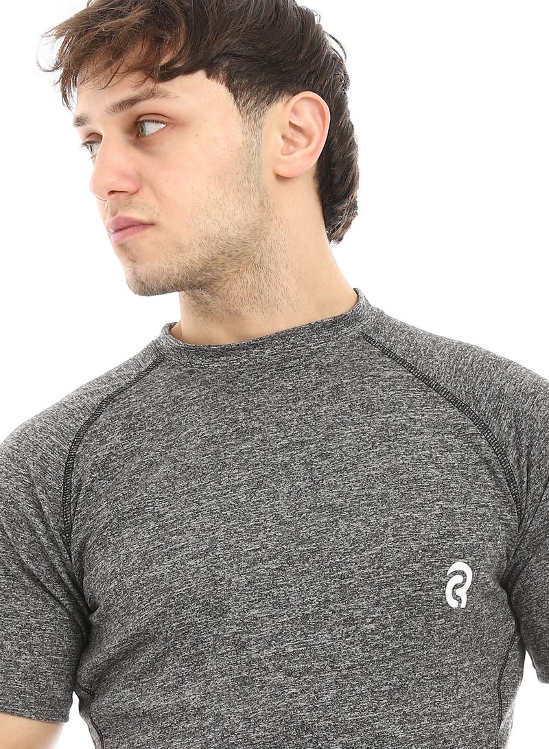 Caesar Mens Sport T-Shirt With Round Neck  - Image 3