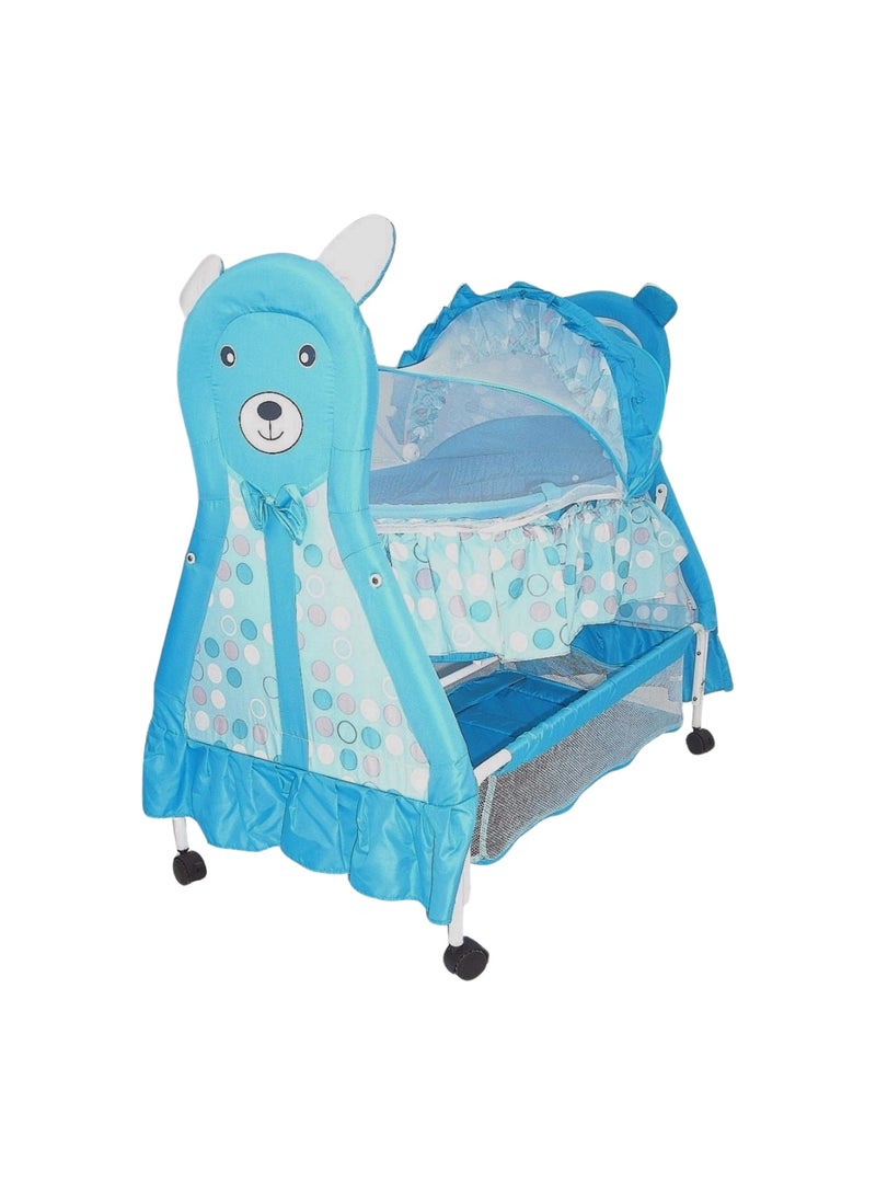 Newborn Baby Swing Cradle With Mosquito Net Baby Cot 