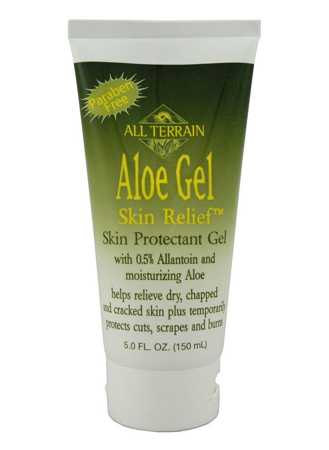 All Terrain Natural Aloe Gel Skin Relief Skin Protectant 5Oz With Moisturizing Aloe & Allantoin  - Image 1