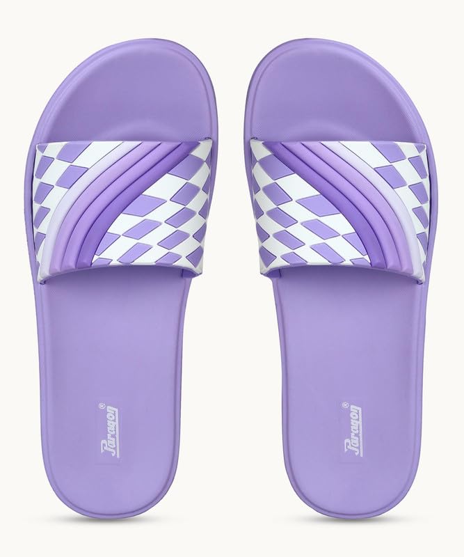 PARAGON EVK10928L Women's Sliders | Trendy Slippers with Cushioned Footbed, Stylish Design, and Durable Construction | Perfect for Everyday Casual Wear - Image 5