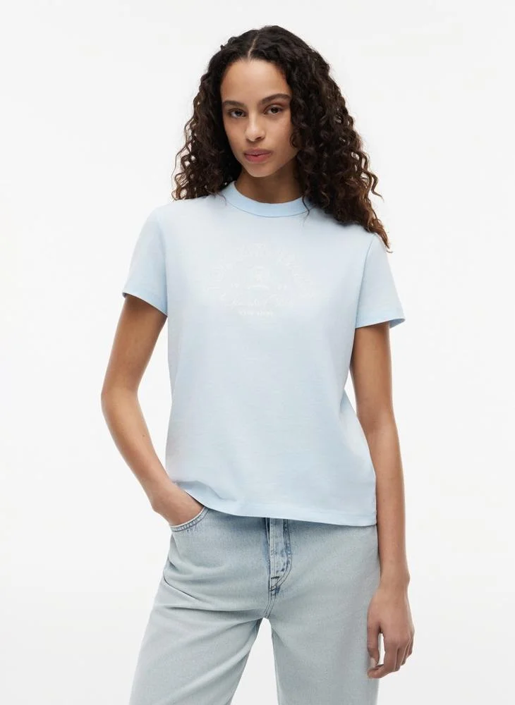 Tommy Jeans Crest Logo Jersey T-Shirt