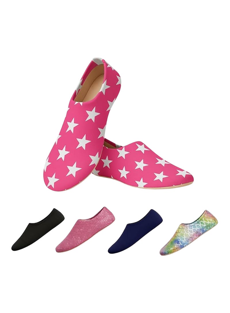 سليبستوب أحذية شاطئ وسباحة مانعة للانزلاق للبالغين بطبعة فويل مع حماية من الشمس  + سريعة الجفاف وخفيفة الوزن - Image 1