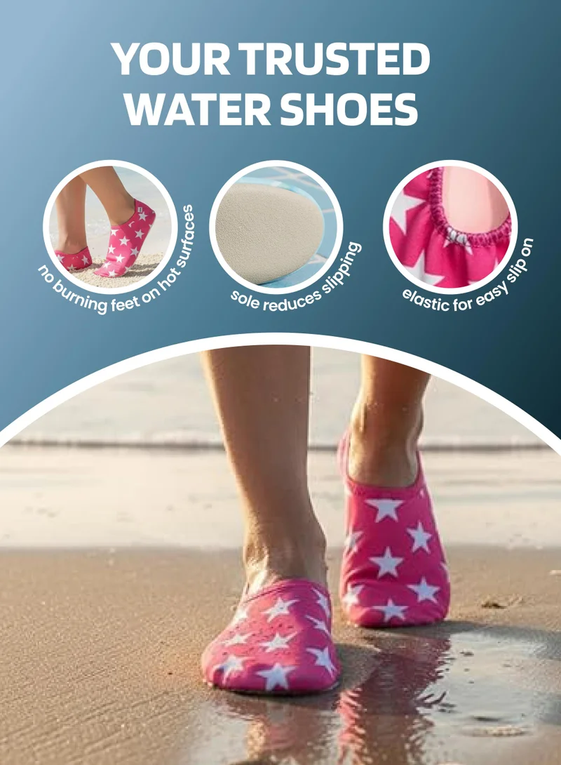 Slipstop s Slipstop Orion Adult Foil Print Non Slip Water and Beach Shoes UPF 50 Plus Sun Protection Lightweight Quick Dry Swim Ready Footwear for Women | Best Price UAE