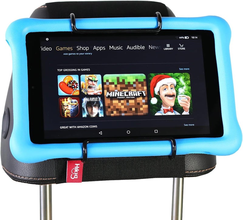 Hikig Universal Car Headrest Holder for iPad 1-10 Gen, iPad Mini/Air, iPad Pro 9.7/10.2/10.5/11, Samsung Galaxy Tab and Tablet with 7-11 Inch - Image 1