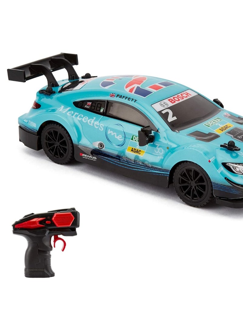 أر دبليو سيارة مرسيدس AMG C63 DTM مرخصة رسميًا بتحكم عن بعد بمقياس 1:24 بتردد 2.4 جيجاهرتز من CMJ RC Cars - Image 1