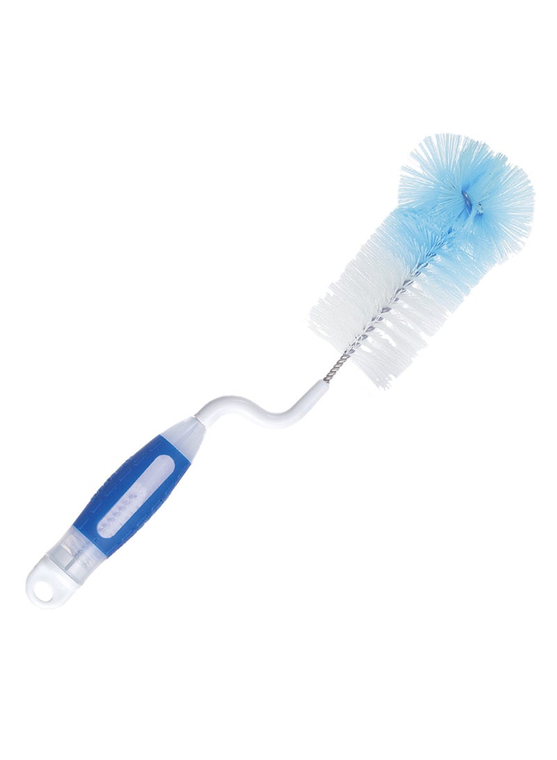 FARLIN Rotatable Bottle & Nipple Brushes – Blue/Red | Bottle Brush with Revolving Handle | Nipple Cleaning Brush | Hanging Handle (1 Set) - Image 3