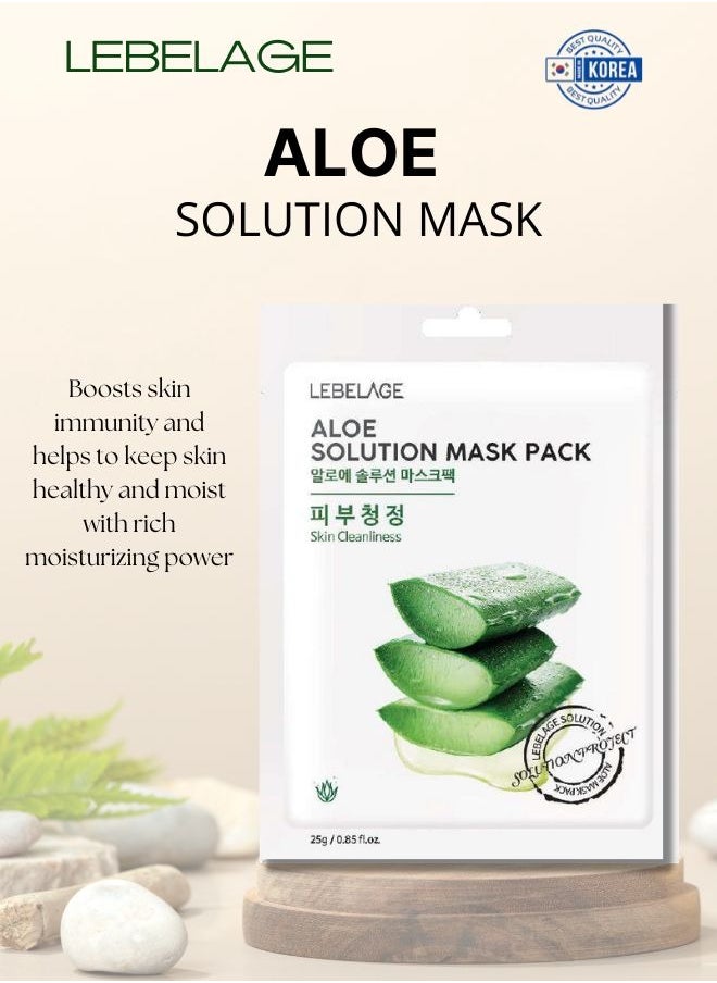 Lebelage ANTI-WRINKLE SOLUTIONS VARIETY MASK PACK (PACK OF 5 DIFFERENT MASKS) | KOREAN MADE SKIN CARE  - Image 2