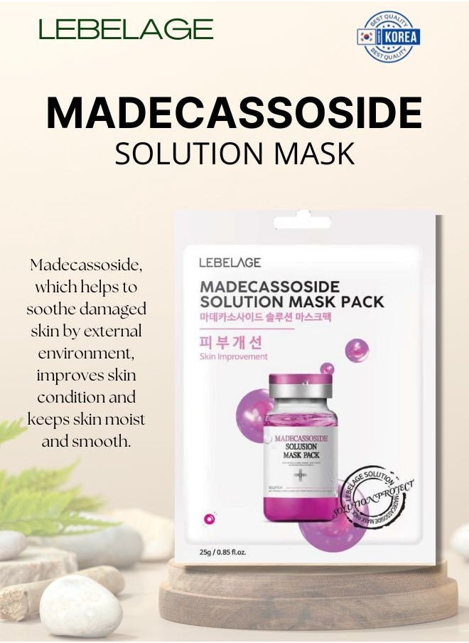 Lebelage ANTI-WRINKLE SOLUTIONS VARIETY MASK PACK (PACK OF 5 DIFFERENT MASKS) | KOREAN MADE SKIN CARE  - Image 4