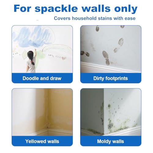 Anirun White Interior Wall Paint 6.35 oz - Small Drywall Repair Paint, Drywall Primer, for Covering Graffiti & Stains on Walls - Image 4