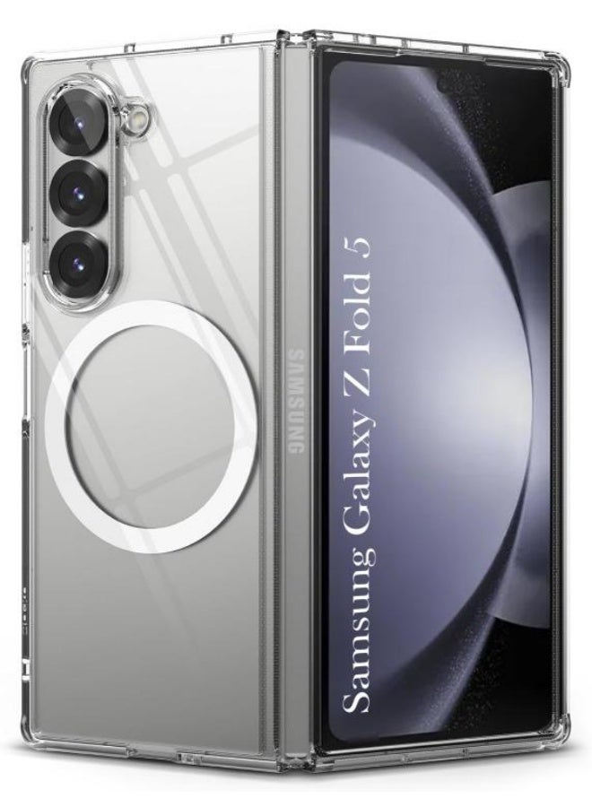 Magnetic Case Samsung Galaxy Z Fold 5 - Shockproof Protection, Anti-Scratch Cover - Image 1