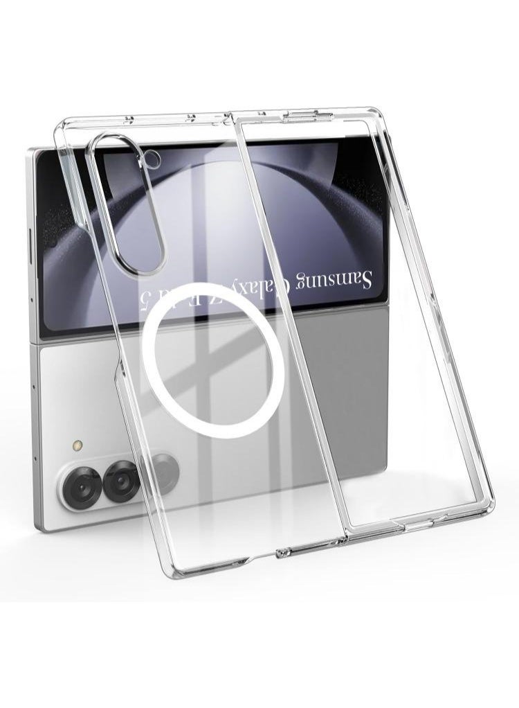 Magnetic Case Samsung Galaxy Z Fold 5 - Shockproof Protection, Anti-Scratch Cover - Image 2