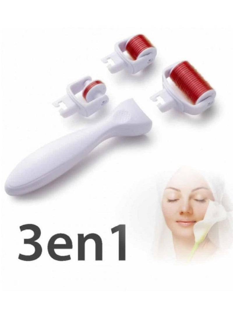 Derm Roller 3 in 1 for the body, cracks, scars and cellulite, an easy-to-use device