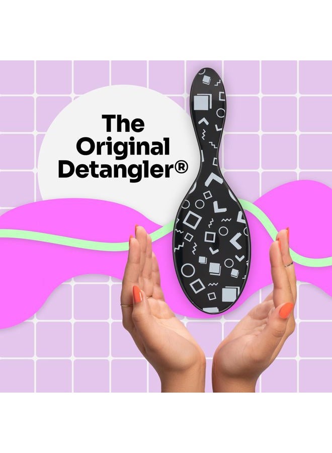 Wet Brush Original Detangler Hair Brush, Hipster Sketch - Ultra-Soft IntelliFlex Bristles - Detangling Brush Glide Through Tangles With Ease For All Hair Types - For Women, Men, Wet & Dry Hair - Image 2