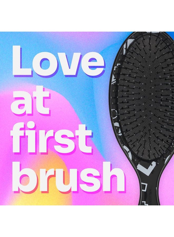Wet Brush Original Detangler Hair Brush, Hipster Sketch - Ultra-Soft IntelliFlex Bristles - Detangling Brush Glide Through Tangles With Ease For All Hair Types - For Women, Men, Wet & Dry Hair - Image 4