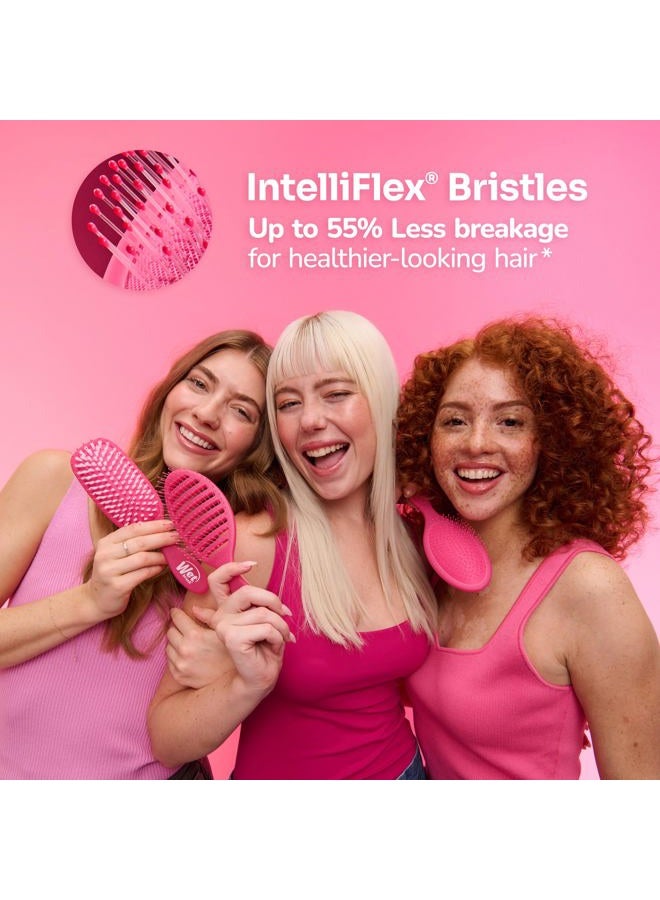 Wet Brush Original Detangler Hair Brush, Hipster Sketch - Ultra-Soft IntelliFlex Bristles - Detangling Brush Glide Through Tangles With Ease For All Hair Types - For Women, Men, Wet & Dry Hair - Image 3