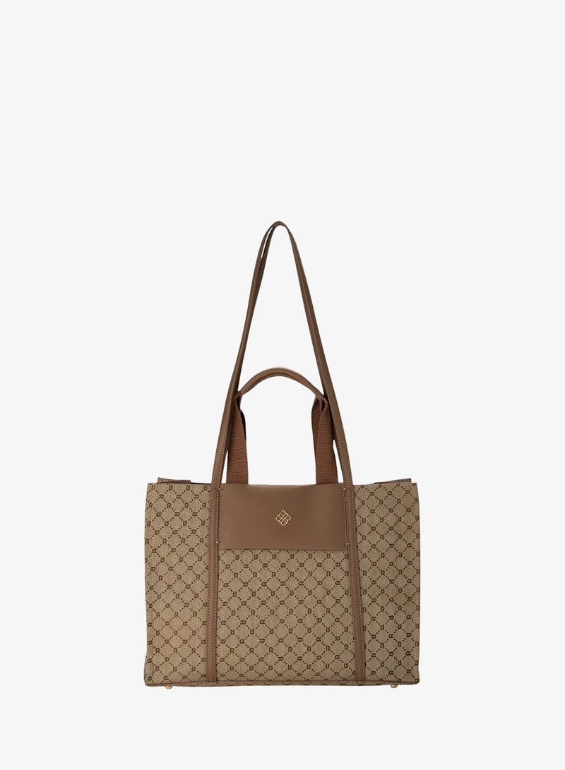 Bata Embroidered Tote Bag - Image 1
