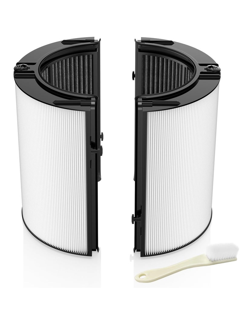 Excefore TP06 Replacement Filter Compatible with Dyson TP06 TP04 HP04 HP06 TP07 HP07 HP09 TP09 TP08 PH01 PH02 PH03 360° Combi 2 in 1 HEPA+Carbon Filters, Black  - Image 1