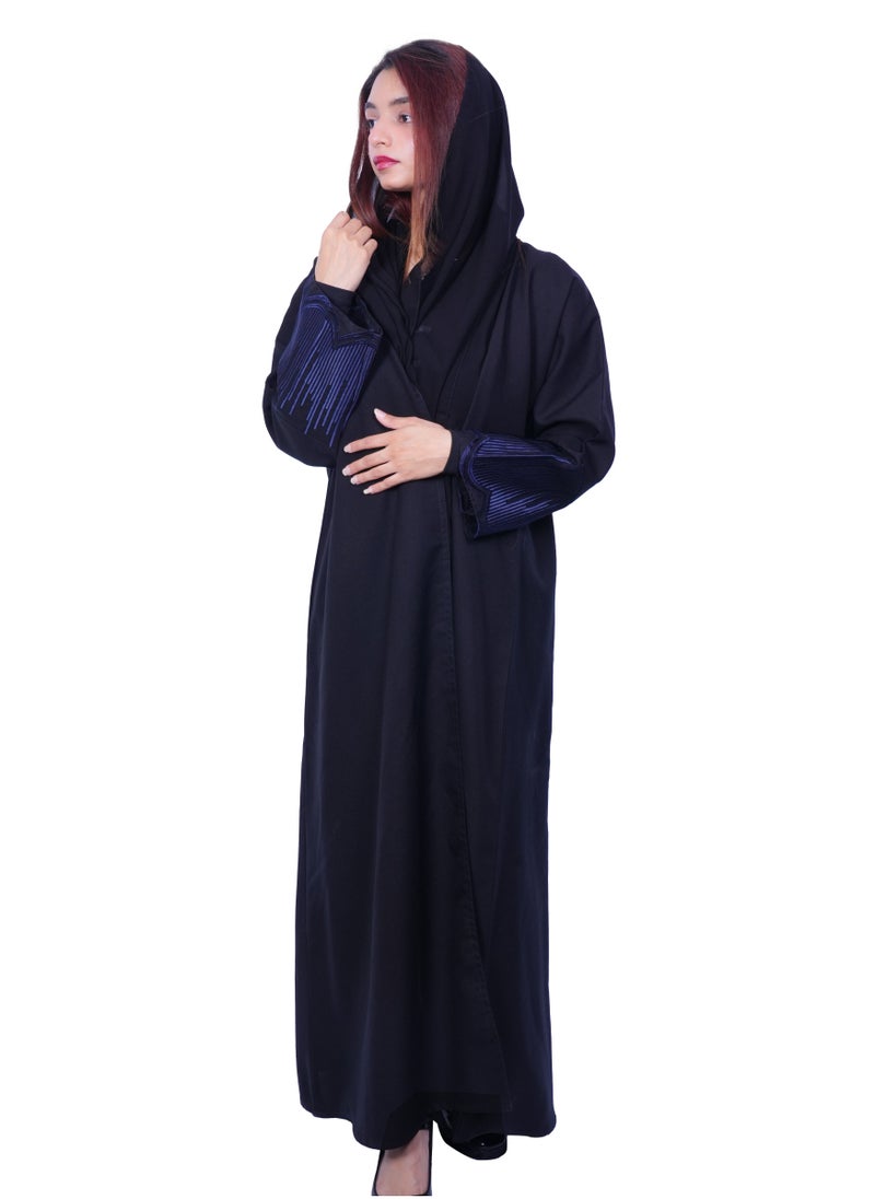 فاشون لاين عباية منتصف الليل الأنيقة والجذابة - Image 4