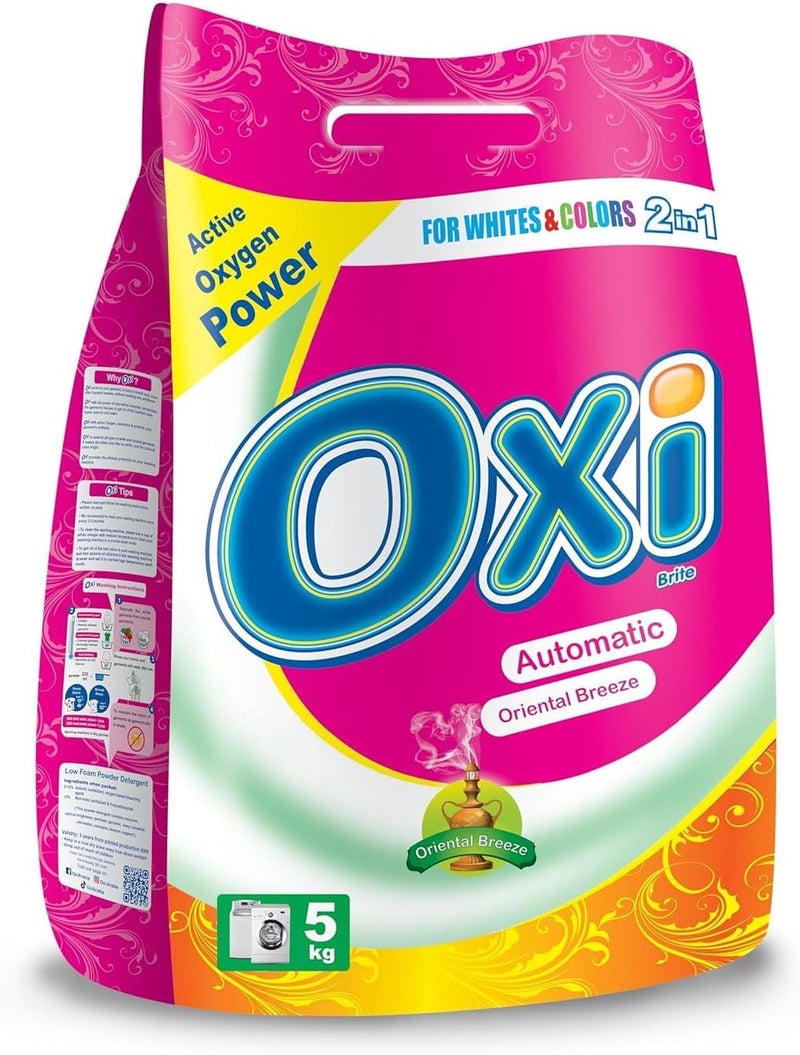 Oriental Breeze Front and Top Load Automatic Powder Laundry Detergent 5 kg