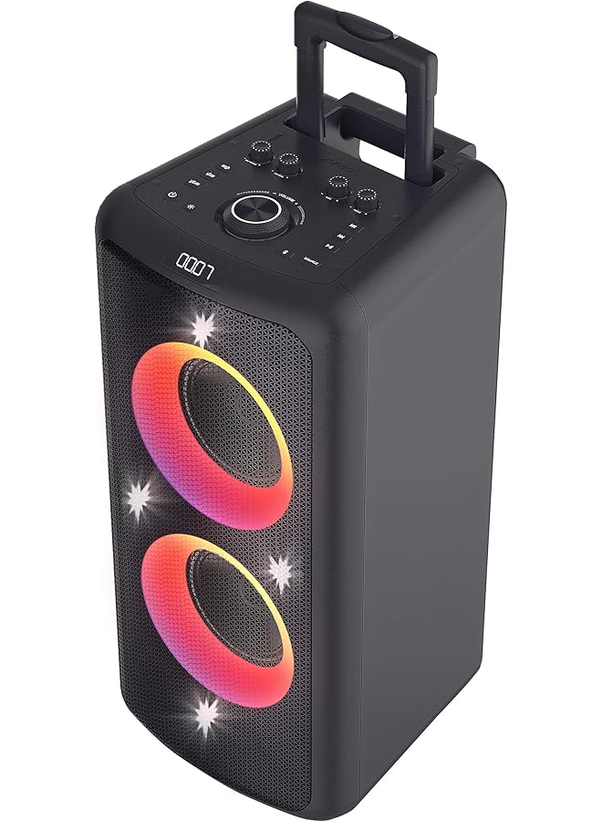 F&D Pa300 Optical Computer Bluetooth Multimedia Speakers With Remote Control Led Display Fm Radio Usb For Karaoke Multicolor - Image 4