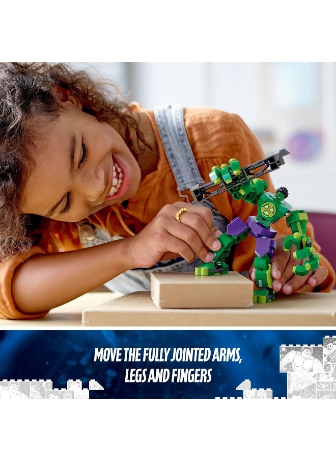 LEGO LEGO 76241 Marvel Hulk Mech Armour, Avengers Action Figure Set, Collectable Super Hero Buildable Toys for Boys and Girls Aged 6 Plus, Gift Idea  - Image 5