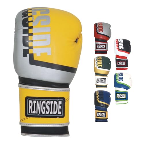 Ringside Bullet Sparring Boxing Gloves - High-Performance Synthetic Leather for Boxing, MMA, Muay Thai - Secure Fit, Ventilated Comfort for Men & Women, Ideal for Training & Combat Sports - Image 1