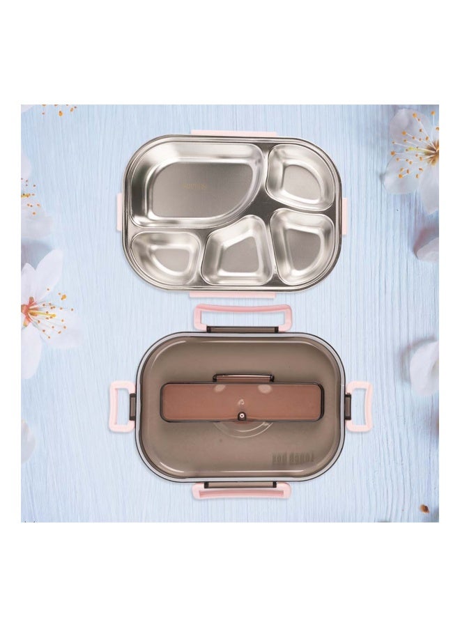 Cocobee Kids Oval Lunch Box - Pink - Image 5