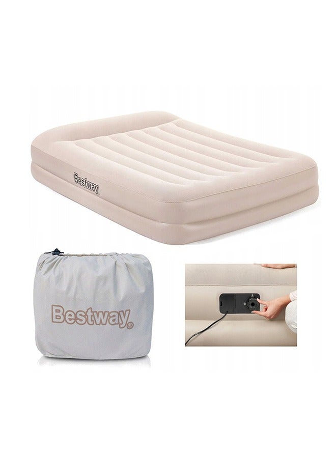 بست واي سرير هوائي تريتك كوين مدمج بمضخة تيار متردد 203×152×42 سم 26-67696 - Image 1