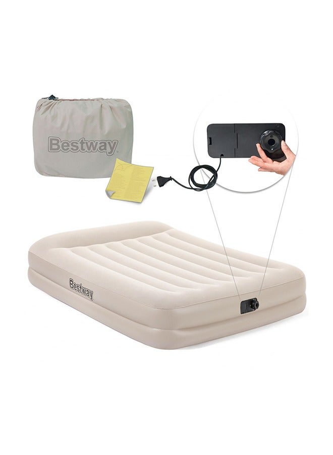 بست واي سرير هوائي تريتك كوين مدمج بمضخة تيار متردد 203×152×42 سم 26-67696 - Image 2