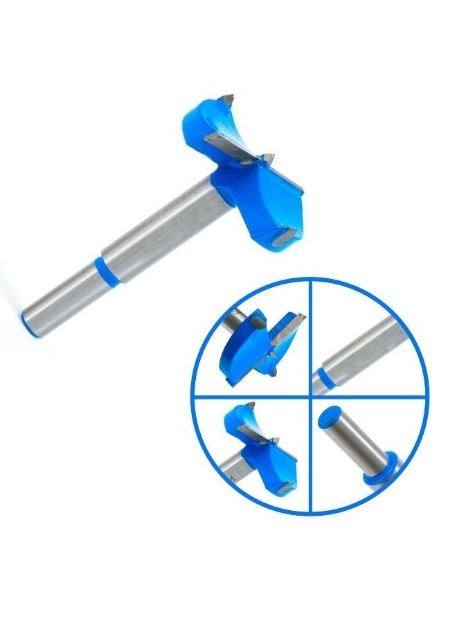 Forstner Drill Bits 35mm, Tungsten Carbide Wood Hole Saw Auger Opener, Woodworking Hinge Hole Drilling Boring Bit Cutter - Image 2