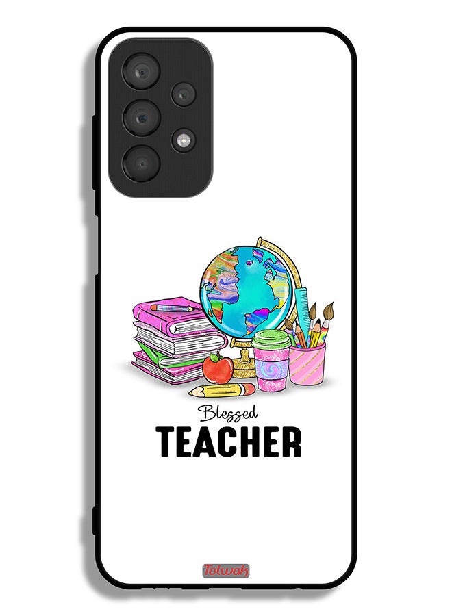 Tolwak Samsung Galaxy A23 4G Protective Case Cover Blessed Teacher - Image 1
