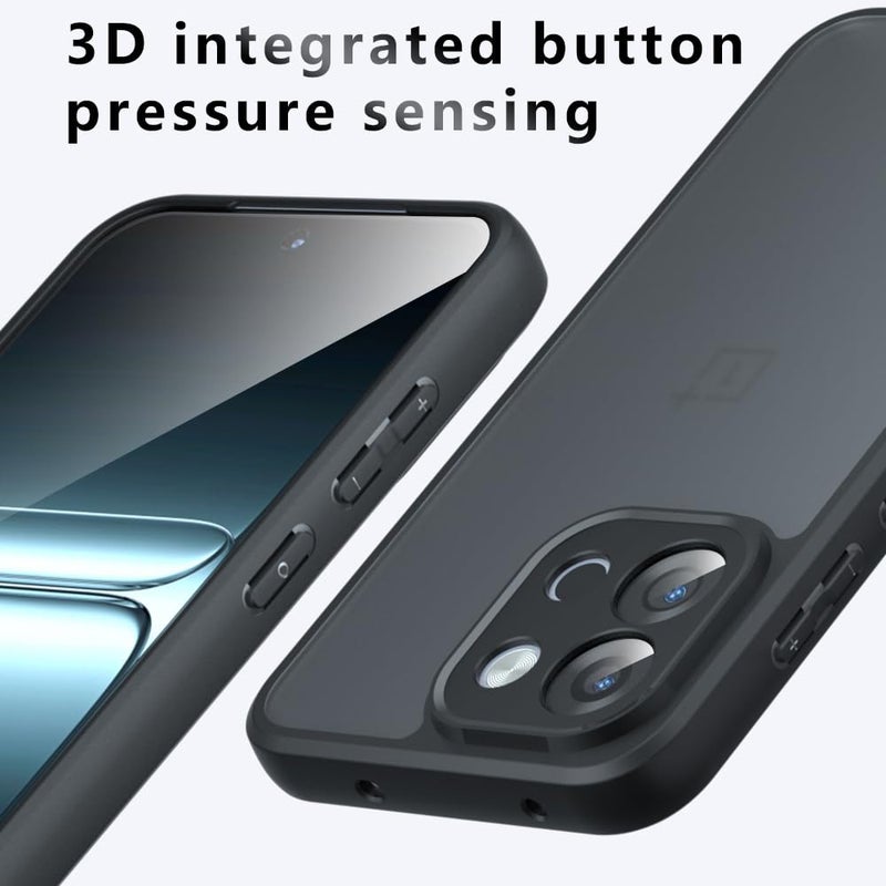 الصيد العين غطاء حماية مطبوع لهاتف OnePlus 13T - أحمر وذهبي - Image 3