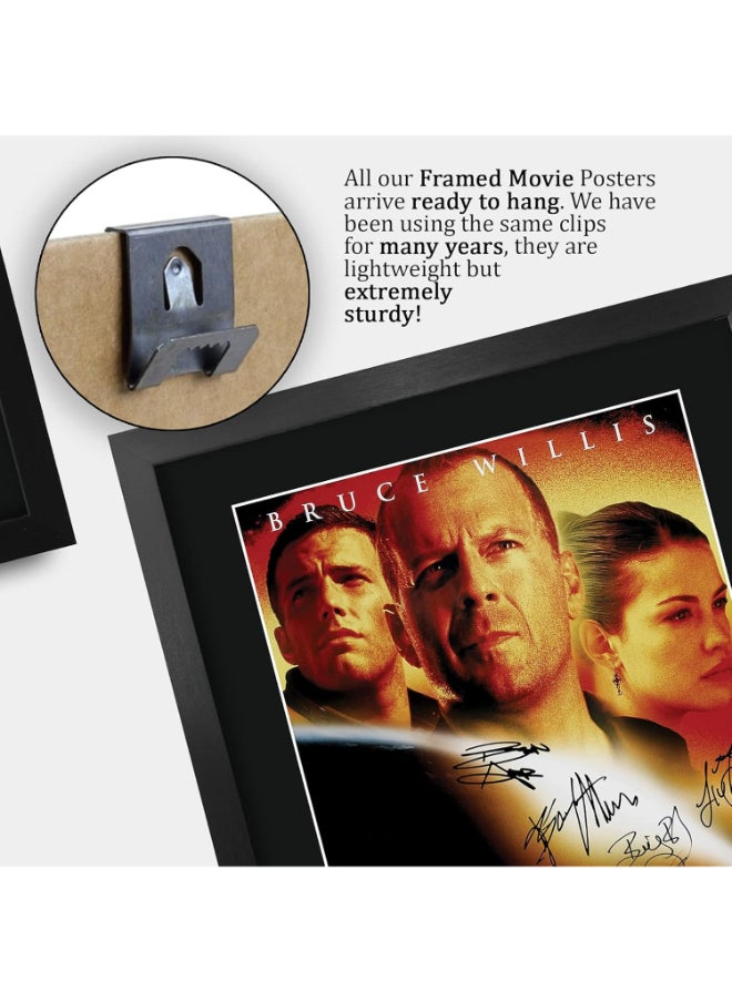 HWC Trading HWC Trading Armageddon Bruce Willis, Ben Affleck 16 x 12 inch Framed Gifts Printed Poster Signed Autograph Picture for Movie Memorabilia Fans - 16" x 12" Framed  - Image 5