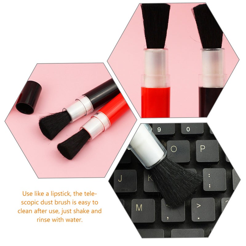 4pcs Keyboard Lens Cleaning Car Air Brush Duster Small Cleaning Tools - Image 5