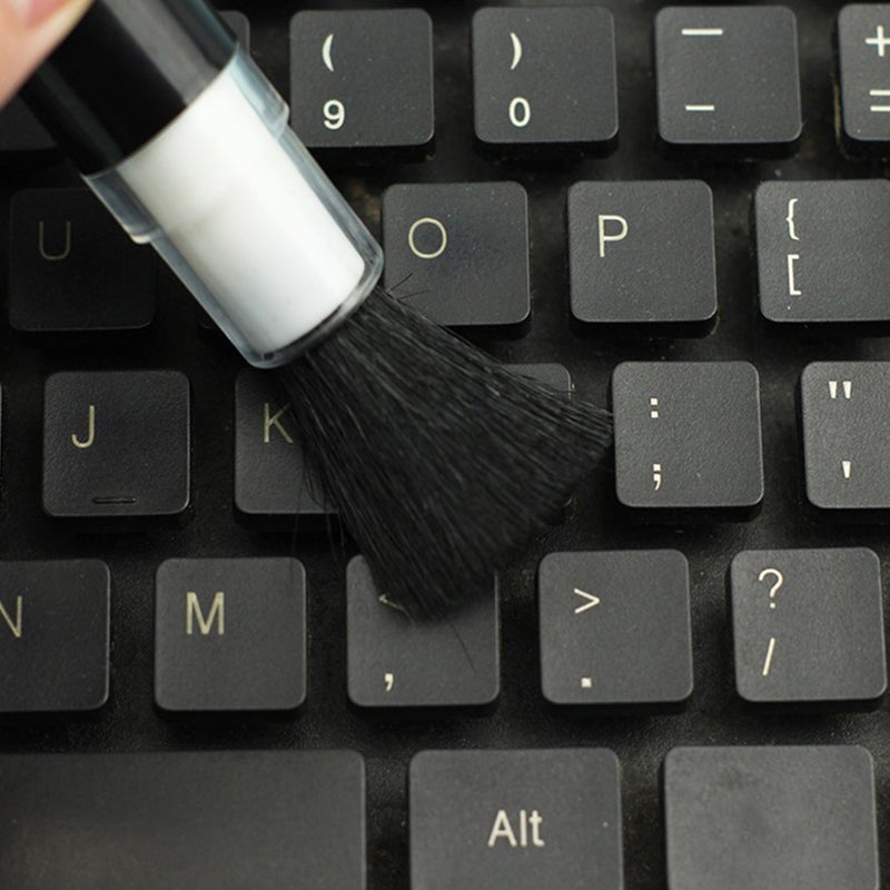 4pcs Keyboard Lens Cleaning Car Air Brush Duster Small Cleaning Tools - Image 1