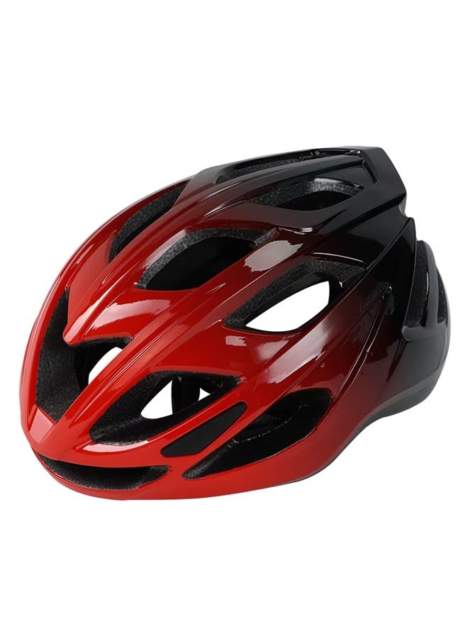 Occuwzz Aerodynamic and Lightweight Red Road Cycling Helmet Engineered for Performance and Protection  - Image 4