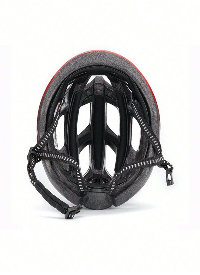 Occuwzz Aerodynamic and Lightweight Red Road Cycling Helmet Engineered for Performance and Protection  - Image 5