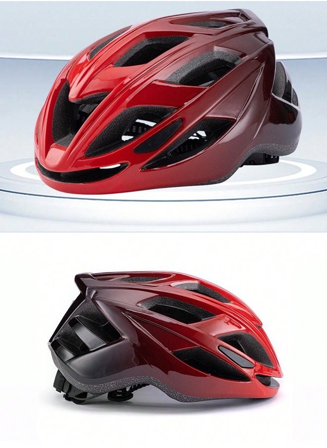 Occuwzz - Aerodynamic and Lightweight Red Road Cycling Helmet Engineered for Performance and Protection - Image 1