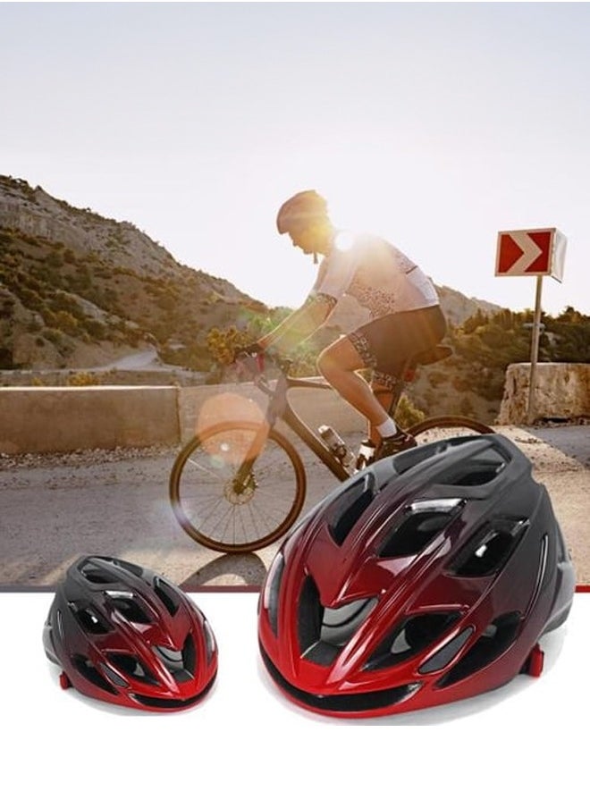 Occuwzz Aerodynamic and Lightweight Red Road Cycling Helmet Engineered for Performance and Protection  - Image 1
