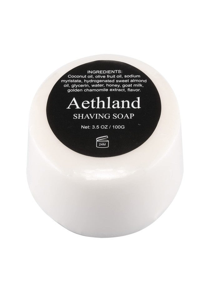 Aethland Shaving Brush Set for Men, 4 in1 Include 100g Shaving soap, Badger Shaving Brush and Stainless Steel Shaving Stand & Shaving Bowl for Husband Birthday Boyfriend Father's Day Gifts（Upgrade W) - Image 5