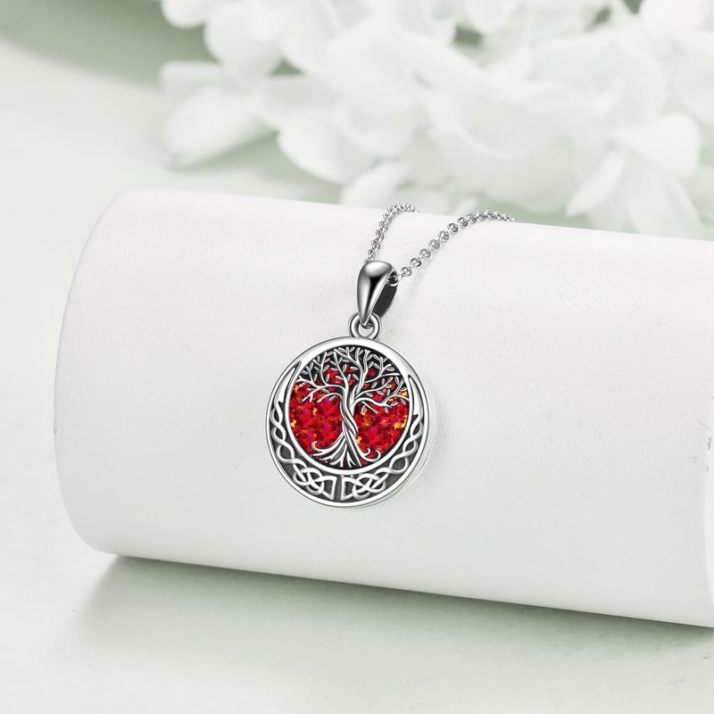 ONEFINITY Store Tree of Life Locket Necklace Sterling Silver Locket Necklace That Holds Pictures Tree of Life Locket Pendant for Women Wife Girlfriend - Image 3