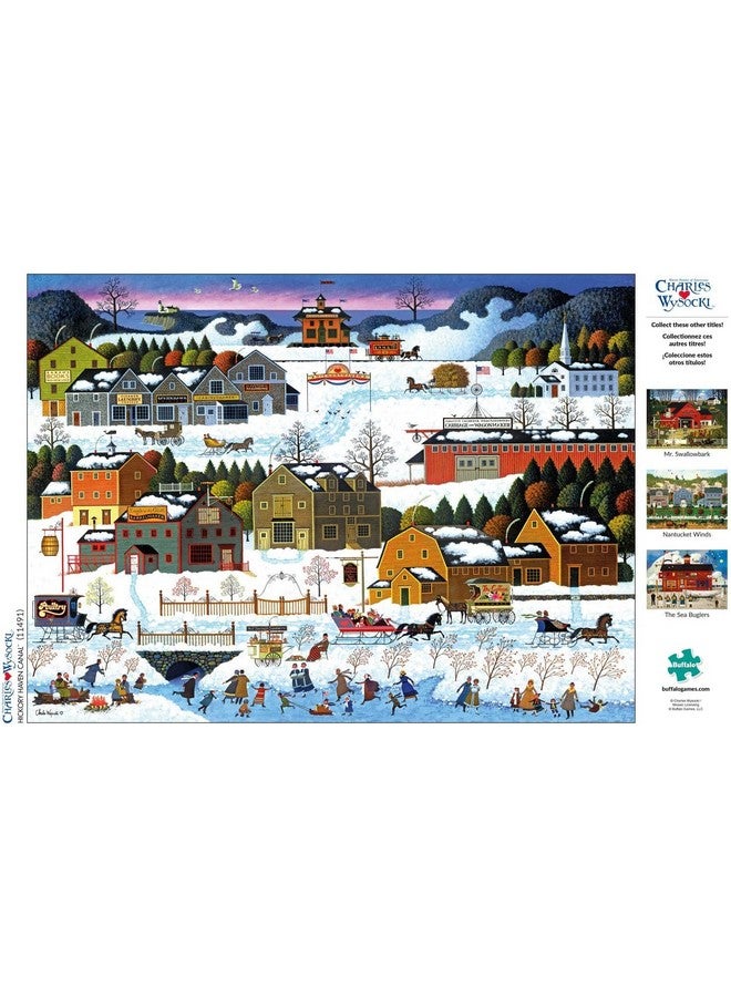 Buffalo Games - Charles Wysocki - Hickory Haven Canal - 1000 Piece Jigsaw Puzzle for Adults -Challenging Puzzle Perfect for Game Nights - Finished Size is 26.75 x 19.75 - Image 5
