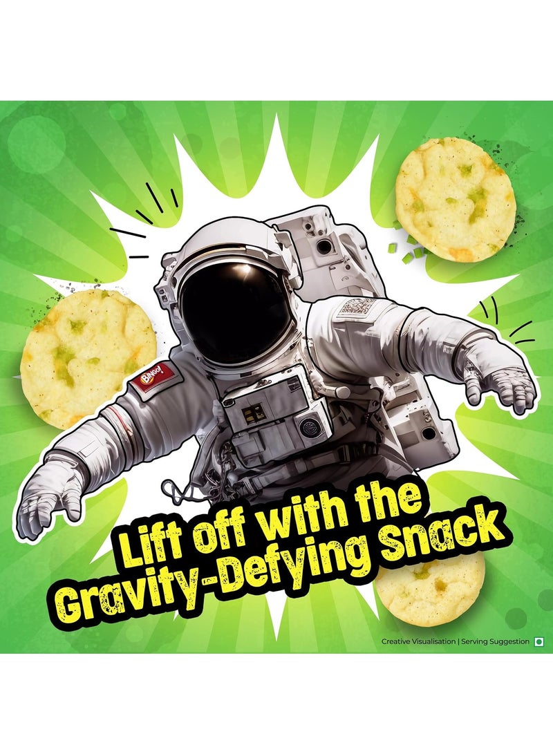 Bingo! Popped Chips - Airy, Crunchy, Zero-Gravity Snacks with 30% Less Fat (Sour Creme Flavour) - Not Fried, Not Baked, Just Popped! - 23g - Image 4