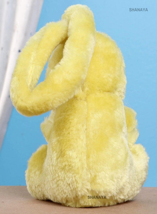 SHANAYA Hanging Soft Rattle Toys for Babies Girls Boys Car Seat Crib Cot Plush Toy Made from Short Fur (Duck) - Image 5