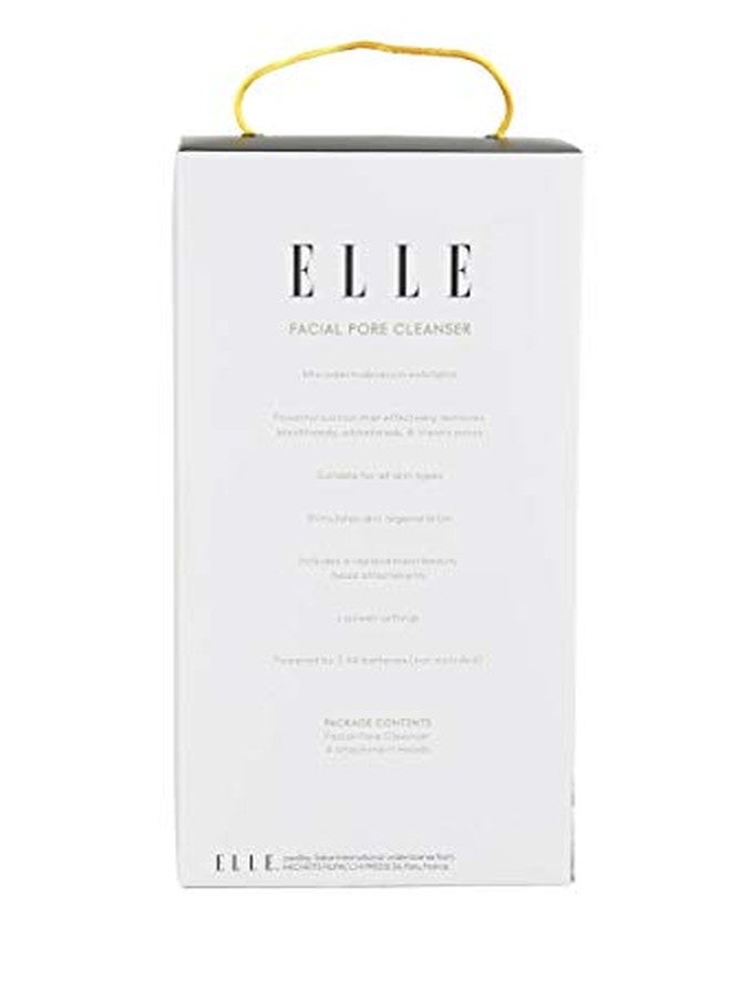 Elle Facial Pore Cleanser, Removes Blackheads & Whiteheads, Vacuum Suction Dirt/Oil Fast, Includes 4 attachments, Sage Grey - Image 4