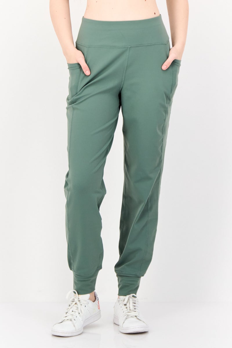SKECHERS Women Sportswear Fit Training Jogger Pants, Sage  - Image 1