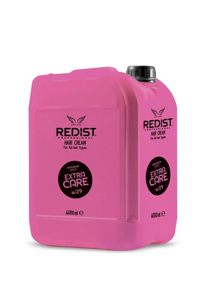 Redist Hair Conditioner Cream Extra Care No 29 4000ml – Softens & Detangles for Effortless Hair - Image 1